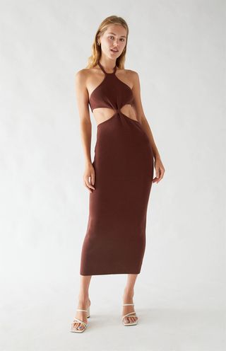 PacSun + Peppermayo Margaux Knit Midi Dress