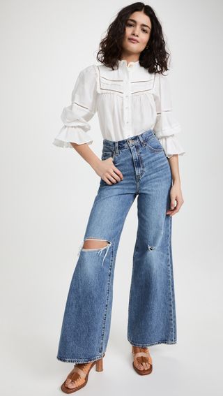 Levi's + High Loose Flare Jeans