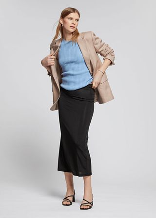 & Other Stories + Slim '90s Style Pencil Skirt