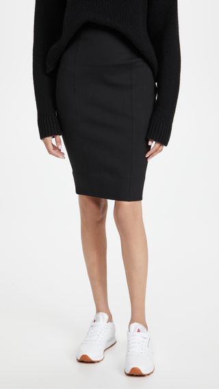 Spanx + The Perfect Black Pencil Skirt
