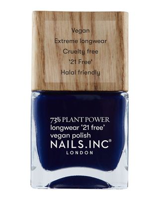 Nails Inc + 73% Plant Power 21 Free Vegan Nail Polish in Spiritual Gangster