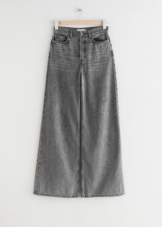 & Other Stories + Wide High Waist Jeans