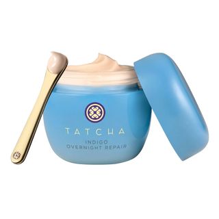 Tatcha + Indigo Overnight Repair Serum in Cream Treatment
