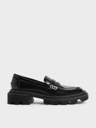 Charles & Keith + Perline Chunky Penny Loafers