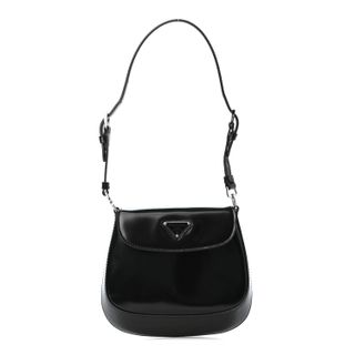 Prada + Pre-Owned Brushed Calfskin Mini Cleo Shoulder Bag