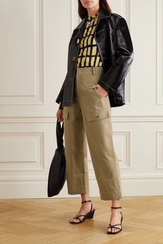 Rejina Pyo + Peggy Cotton-Canvas Straight-Leg Cargo Pants