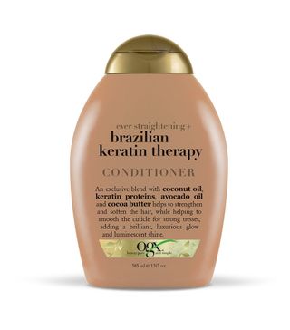 OGX + Ever-Straightening + Brazillian Keratin Therapy Conditioner