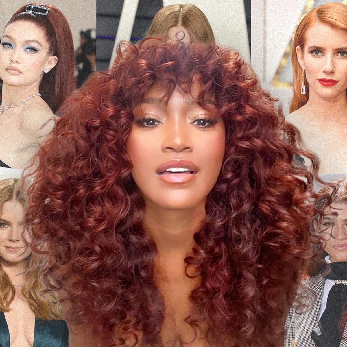 hair color for red dress What Hair Color Looks Good with A Red Dress
