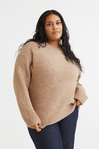 H&M + H&M+ Rib-Knit Sweater