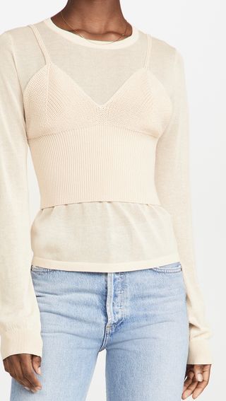 Endless Rose + Two Piece Knit Top