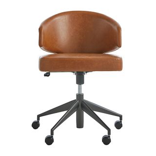 Crate & Barrel + Lincoln Round Office Chair