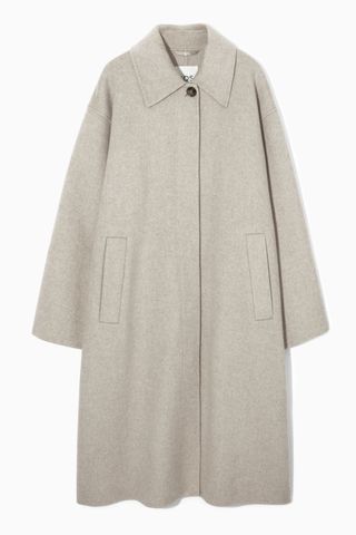 COS + Collared Double Faced Wool Coat