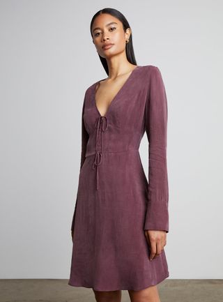 Who What Wear Collection + Juliet Tie-Front Dress
