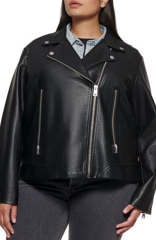 Levi's + Faux Leather Moto Jacket
