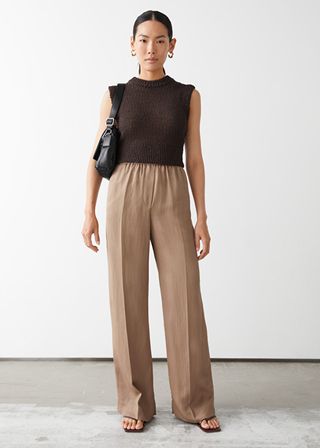 & Other Stories + Wide Flared Trousers