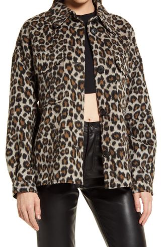 Vero Moda + Vmleony Leopard Print Jacket
