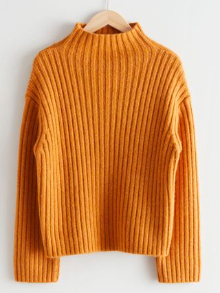 & Other Stories + Oversized Rib Knit Sweater