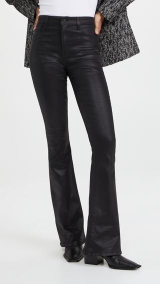 L'Agence + Marty Ultra High Rise Flare Jeans