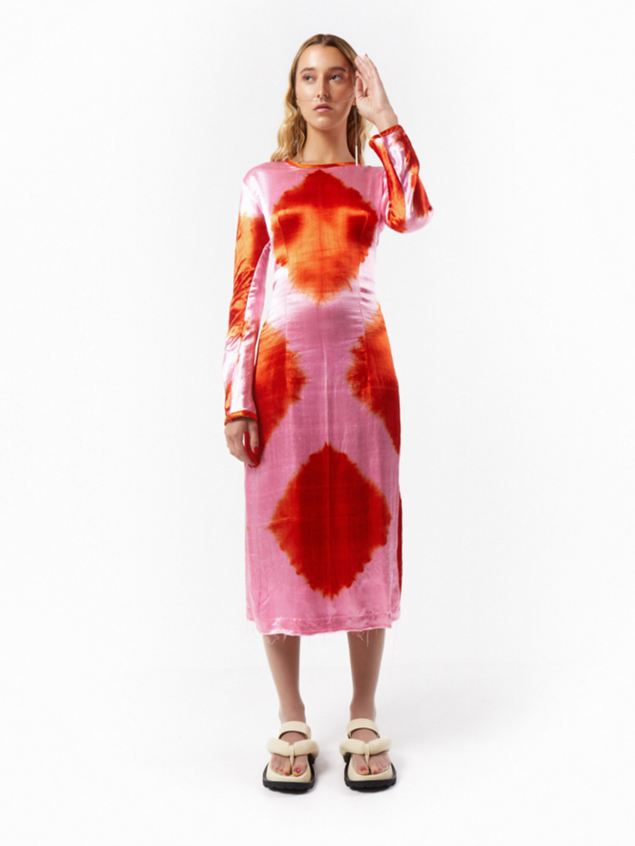 Tigra Tigra + Silk Mashroo High Kick Dress