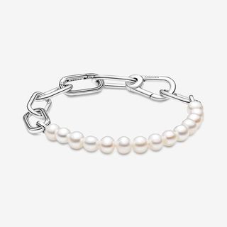 Pandora Me + Freshwater Cultured Pearl Bracelet