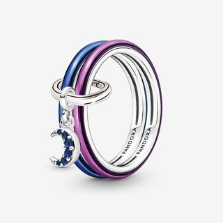 Pandora Me + Moon Power Ring Set
