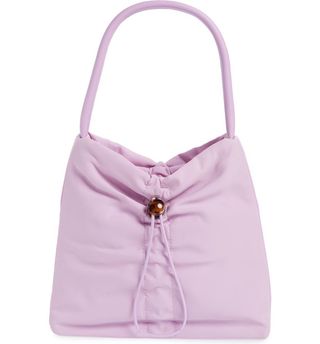 Staud + Felix Nylon Shoulder Bag in Lavender