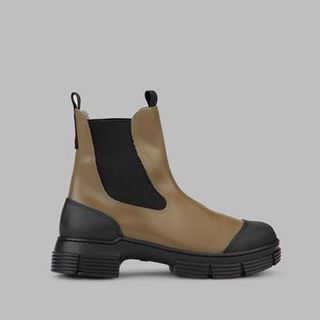 Ganni + Recycled Rubber Chelsea Boots