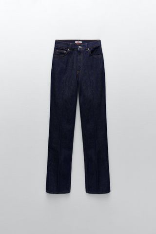 Zara + Charlotte Gainsbourg Collection Tailored Straight-Leg Jeans