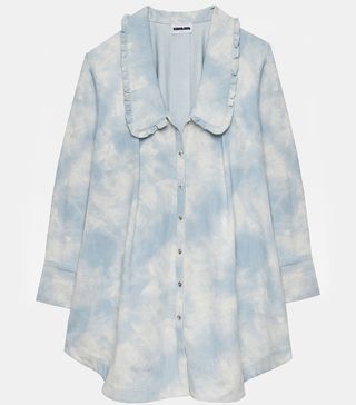 Saint Art + Washed Denim Dress & Jacket