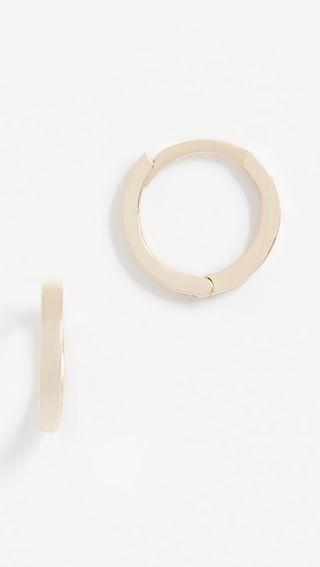 Ariel Gordon Jewelry + 14k Petite Gold Hoop Earrings