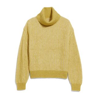Old Navy + Cozy Heathered Rib-Knit Turtleneck Sweater
