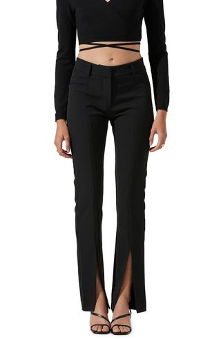 Astr the Label + Slit Front Pants