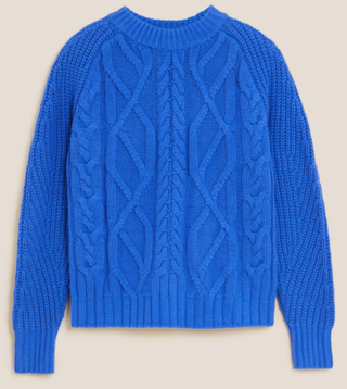 Autograph + Cable Knit Jumper