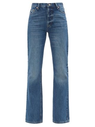 Raey + Angel Organic and Recycled-Cotton Bootcut Jeans