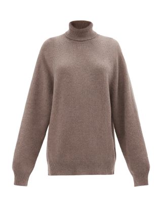 Raey + Recycled-Cashmere Blend Roll-Neck Sweater