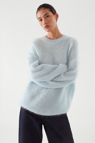 COS + Mohair Blend Oversized Sweater