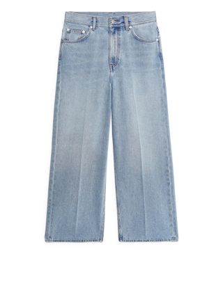 Arket + Wide Cropped Jeans