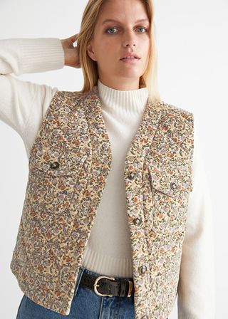 & Other Stories + Quilted Vest