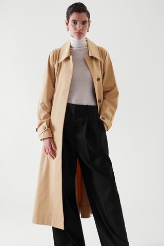 COS + Organic Cotton Oversized Trench Coat