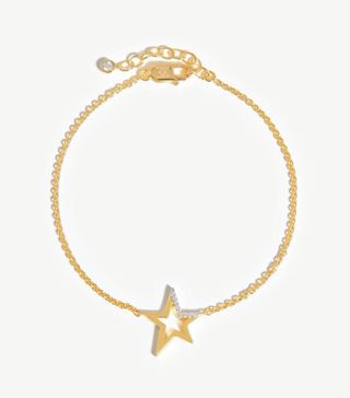 Missoma + Celestial Pave Star Bracelet