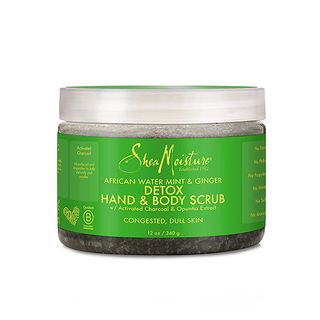 SheaMoisture + African Wild Water Mint Detox & Stimulate Hand & Body Scrub