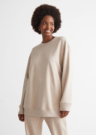 & Other Stories + Relaxed Cotton Sweatshirt