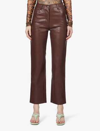 Miaou + Junior Vegan Leather Pants