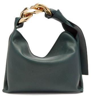 JW Anderson + Chain-Handle Leather Shoulder Bag