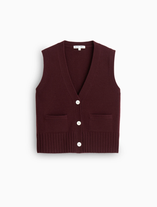 Alex Mill + Bleecker Sweater Vest in Merino Wool