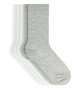 Arket + Cotton Socks Set of 5