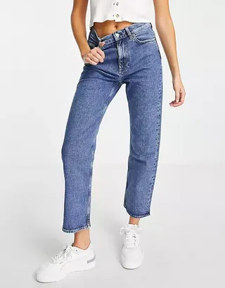 & Other Stories + Favorite Organic Blend Cotton Straight Leg High Rise Jeans