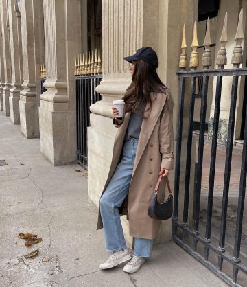 9 Incredibly Chic French-Girl Baseball-Cap Outfits for Fall | Who What Wear