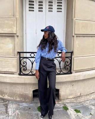 9 Incredibly Chic French Girl Baseball Cap Outfits for Fall Who What Wear