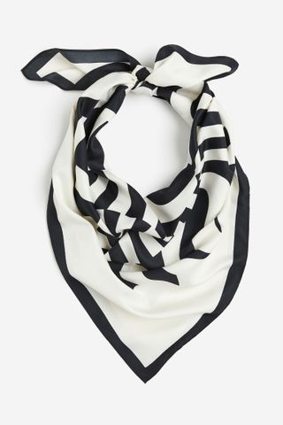 H&M + Satin Scarf